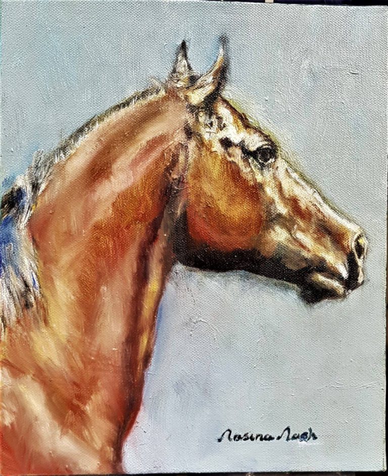 Stallion 2 -Oil painting