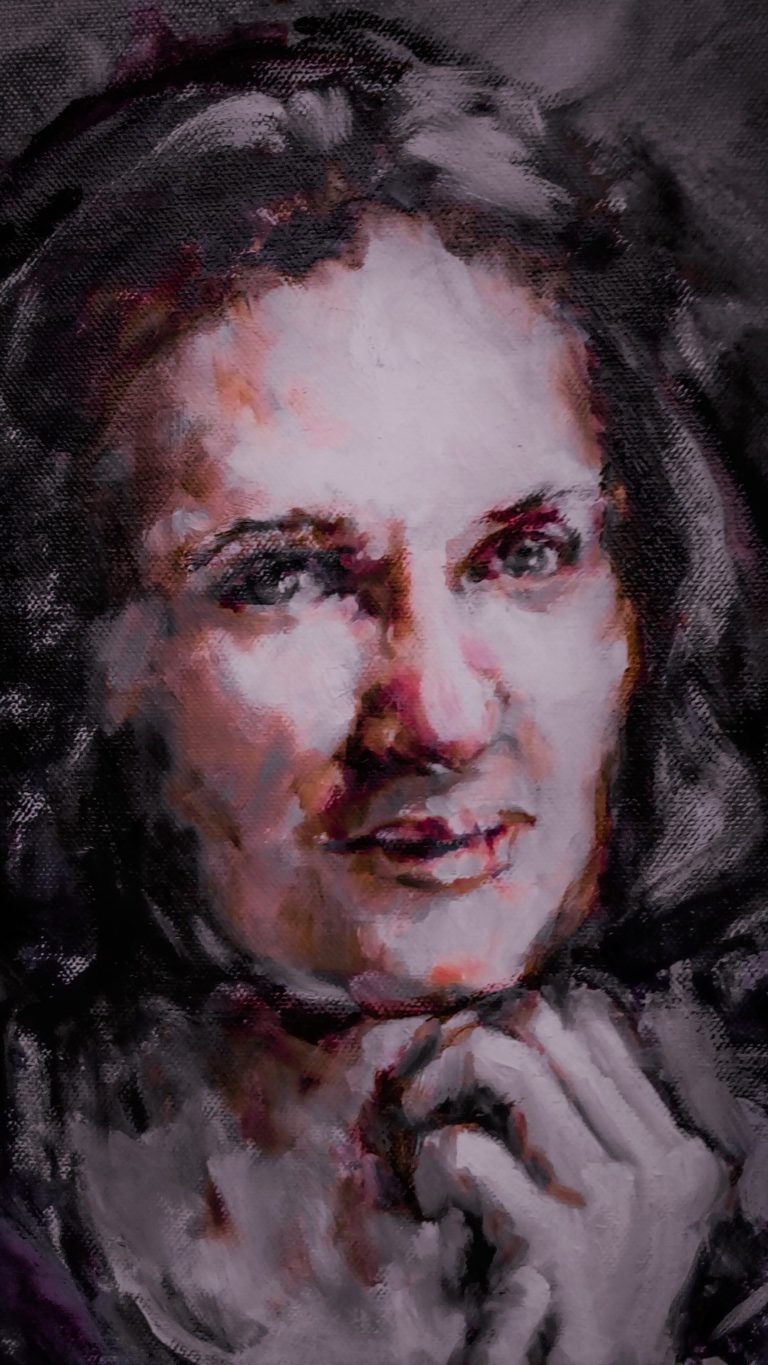 Young Woman- Oil Painting